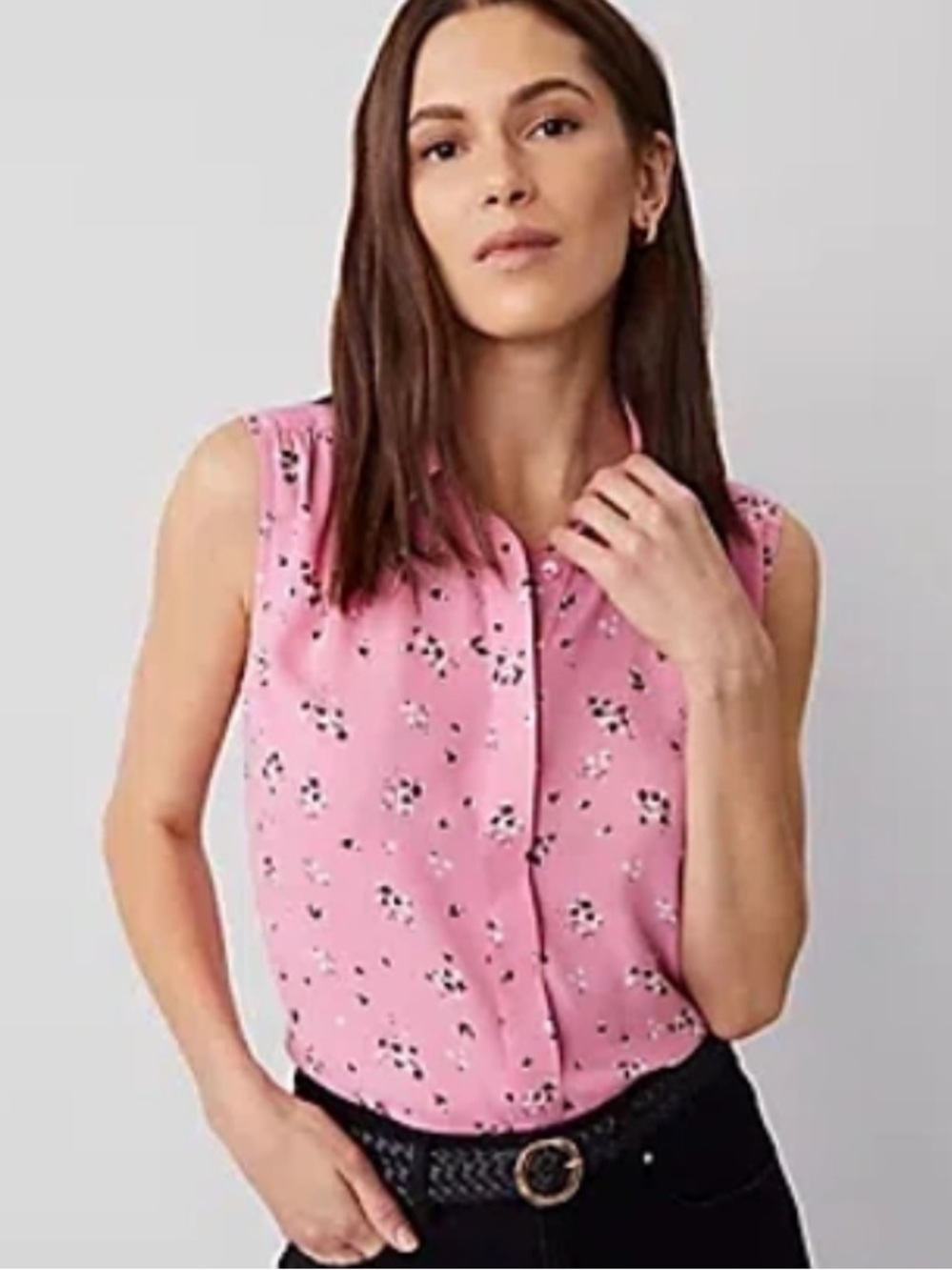 Ann Taylor Floral Top